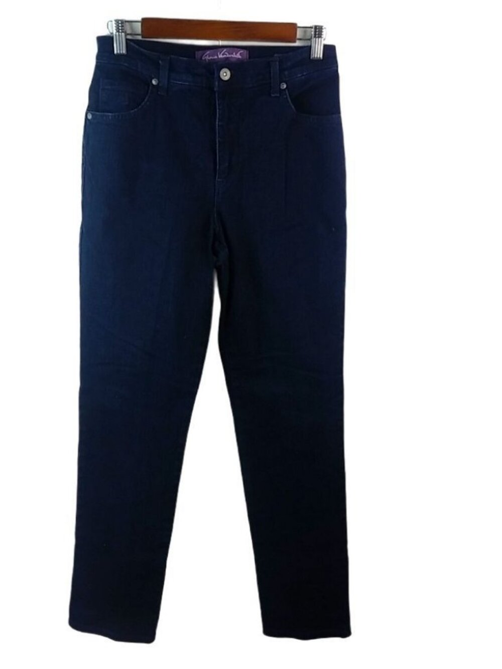 Gloria Vanderbilt 30x31 Amanda 6M Dark Wash Indigo Jeans
